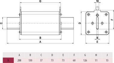 ETI NH 3L Battery 500A         004110350 