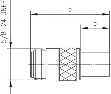 TG N-Kabelbuchse CR/CR RG-   J01021A0145 