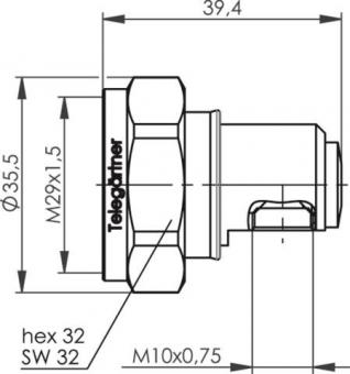 TEGA 7-16 Normkopfstecker    J01120D1157 