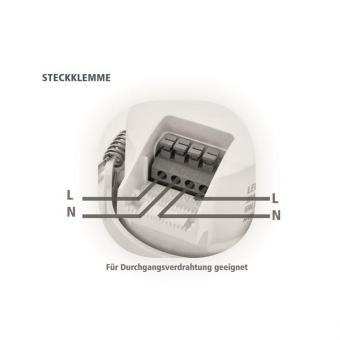 LTEK LED-Einbaustr. 6W 600lm SPA65-6W-XW 