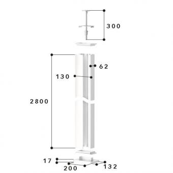 GGK 18666    BRA 60x130/80 SOLO-DAS 2800 