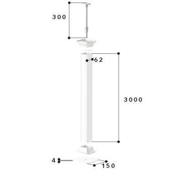 GGK 18681    MBRA 62x62/45 SOLO-DAS 3000 