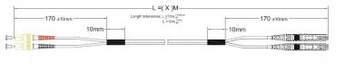 EFB Duplex Jumper E2000-SC       O0940.5 