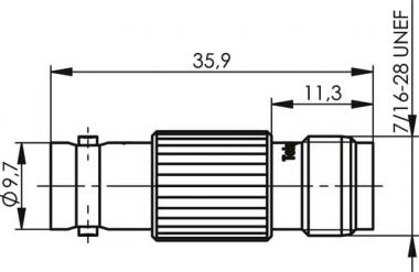 TEGA Adapter BNC-TNC (F-F)     100023635 