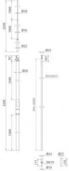 DEHN HVI 20 L6M SR3200 IP RFS2500 GFK AL 