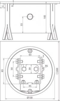 DEHN UF-Trennstellenkasten NIRO   549090 