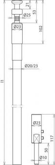 Dehn 819223 HVI RIV HVI RIV 75 23 L6M GR 