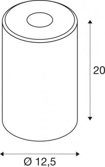 SLV FENDA Glasleuchtenschirm     1000773 