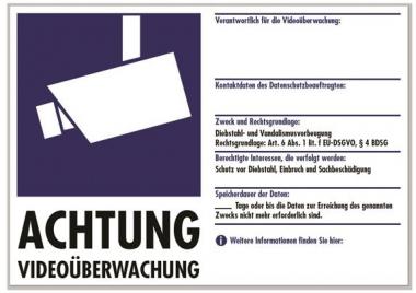 INDEXA Warnaufkleber:Video-      WAK-V51 