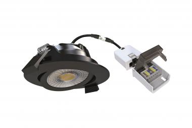 DOTLUX Einbaustrahler CIRCLEmini-flat sw 