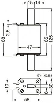Siemens 3NE4117 SITOR-Sicherungseinsatz 