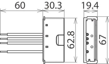 Dehn 900446 DCOR L  DCOR L 2P 275 SO LTG 