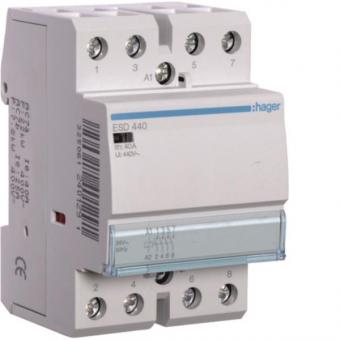 Hager Installationsschütz 40A     ESD440 