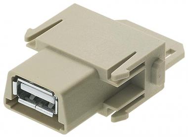 HART Han 1 Mod-F USB Wanddur 09140014701 
