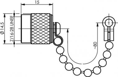 TEGA TNC-Abdeckkappe         H00050A0000 