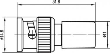 TG BNC-Abschlusswiderstand J01006A1269 