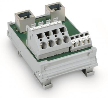 WAGO 289-965 Übergabemodul,2xRJ-45, 