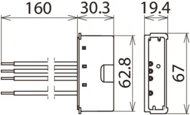 Dehn 999937 DCOR L 2P   DCOR L 2P SN1860 