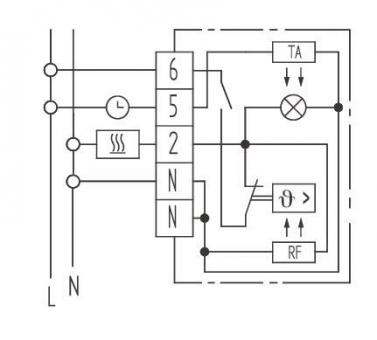 Eberle Raumtemperaturregler   RTR-E 3502 
