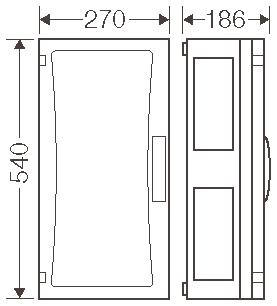 Hensel ENYSTAR Leergehäuse       FP 0340 