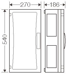 Hensel ENYSTAR Leergehäuse       FP 0350 