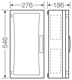 Hensel ENYSTAR Leergehäuse       FP 0341 