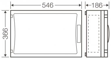 Hensel ENYSTAR Leergehäuse       FP 0451 