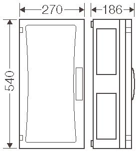 Hensel ENYSTAR Leergehäuse       FP 0350 