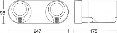 STEIN Wandstrahl. Spot DUO Sensor 058647 