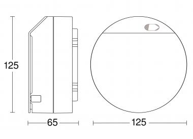 Steinel HPD3 IP-Aufputz 110°      067298 