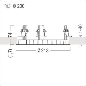 Zumtobel PANOS INF E200         60800775 