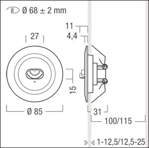Zumtobel RESCLITE PRO MRWR ESCW 42185702 