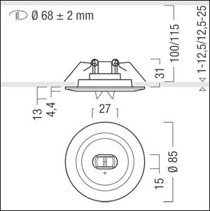Zumtobel RESCLITE PRO MRCR ESC  42185683 