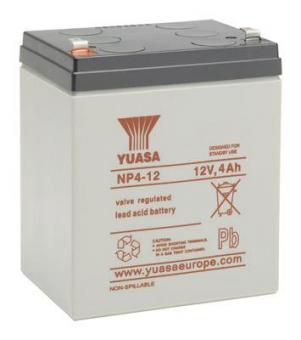 Yuasa Bleiakku 12V 4Ah    YBL12/4 NP4-12 