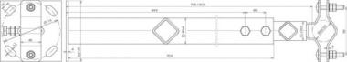 Dehn       WB D40.50 V700.1300 STTZN V2A 