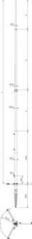 DEHN Tele-Blitzschutzmast ÜFL     103123 