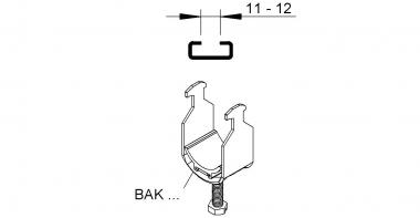 NIED Bügelschellen BAK42          BAK 42 