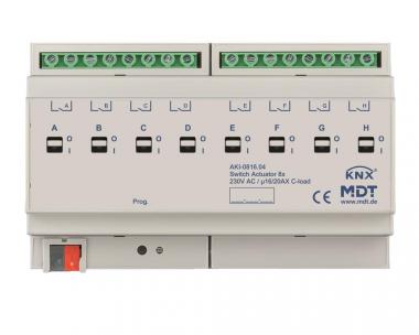 MDT Schaltaktor 8-fach 8TE REG 16/20A 