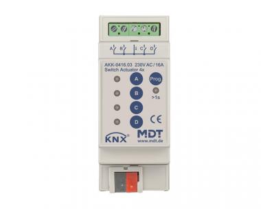 MDT AKK-0416.03 Schaltaktor 4fach 2TE 