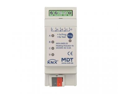 MDT AKH-0400.03 Heizungsaktor 4fach 2TE 