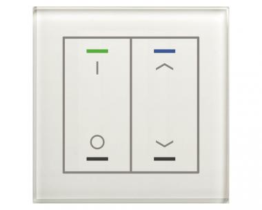 MDT Glastaster II Light 2-fach RGBW mit 