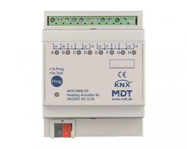 MDT AKH-0800.03 Heizungsaktor 8fach 4TE 