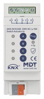 MDT AKK-0416.04S KNX Schaltaktor 4f 2TE 