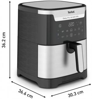Tefal EY 801 D Fritteuse 