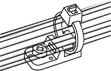 Hellermann CTAM1-PA66-WH (100) Bef.- 