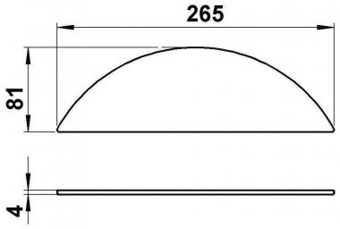 ALBE Milchüberfangglas G-318    90220318 