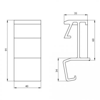 Unex Deckelabstandshalter       67855-48 
