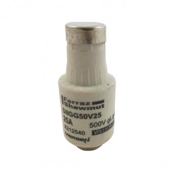 Mersen 00597.025700 DII 25A gG gelb 