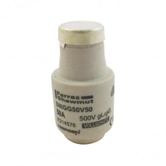 Mersen 00598.050700 DIII 50A gG weiß 