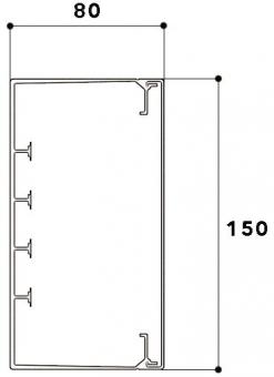 GGK Kanal FB 80x150                 1490 